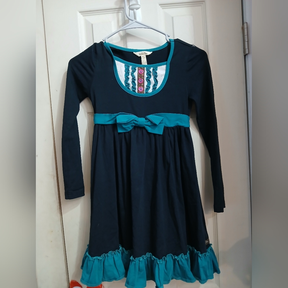Matilda JaneGirls Dress 8 Once Upon A Time Sense Of Wonder Long Sleeve Twirl